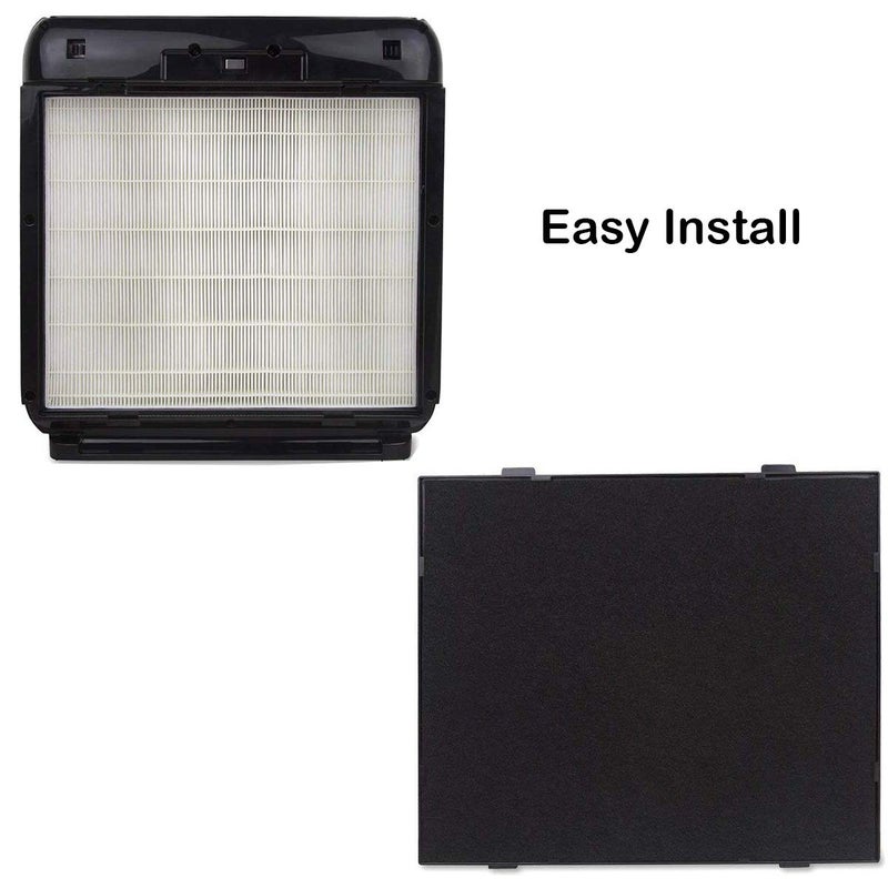 Hongfa AP-1512HH Mighty Air Purifier Filters for Coway AP-1512HH AP-1512HH-FP, 2 Packs True HEPA 3304899 Filters with 4 Carbon Filters for Coway Airmega AP-1512hh Air Purifier - Image 2